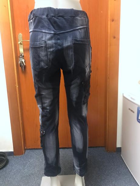 Teplákové nohavice s aplikáciami, uni, 