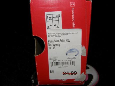 Puma balerínky pre dievčatko, puma,20