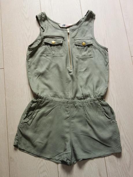 Kraťaskový overal h&m, h&m,140