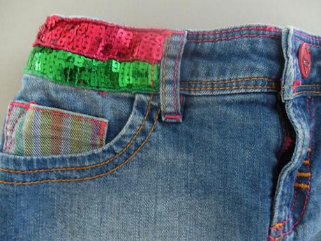 Riflová sukňa desigual 128, desigual,128