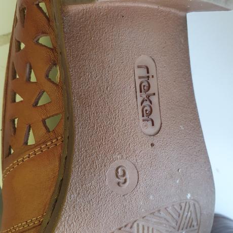 Kožené topánky, rieker,39