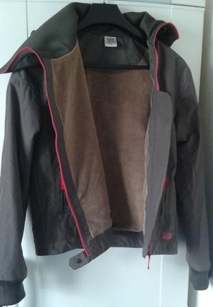 Šeda bunda- zateplena decathlon creation  38, dkny,38