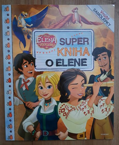 Kniha disney "elena z avaloru", 