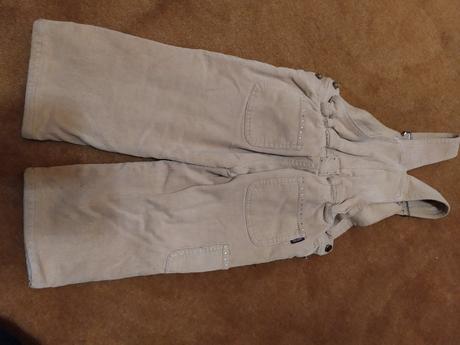 Zateplené nohavice na traky, 104