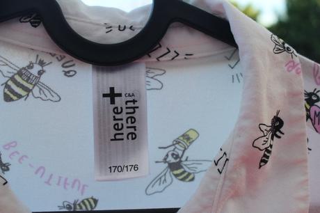 Blúzka s včeličkami aj ako s/m, c&a,176