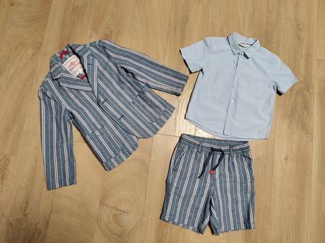 Svetlomodra kosela h&m velkost 110, h&m,110