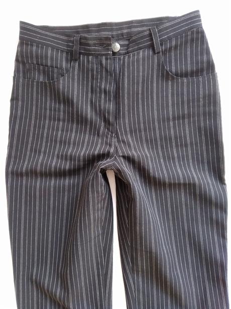 Čierne elegantné nohavice, zara,s