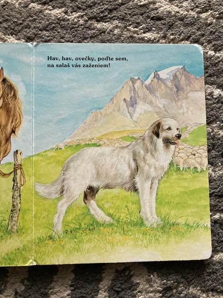 Moje najmilšie zvieratká na dvore (leporelo),