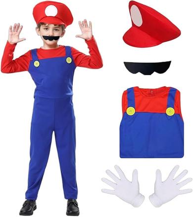 4-dielny kostým super mario, 