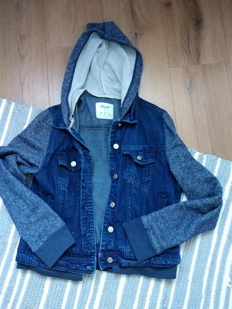 Riflová mikina, denim co,xl