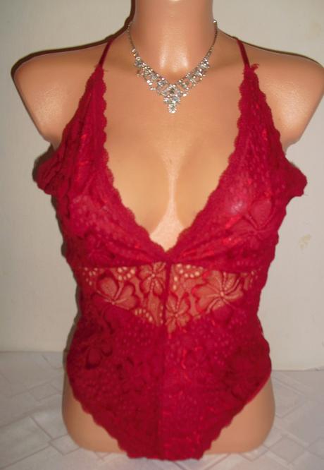 Sexy krajkovane body, s