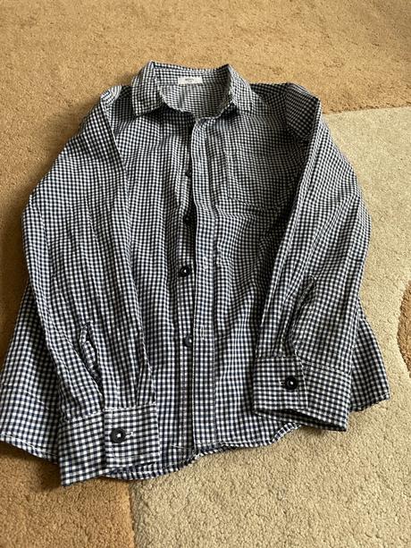 Košeľa s dlhým rukávom, 128