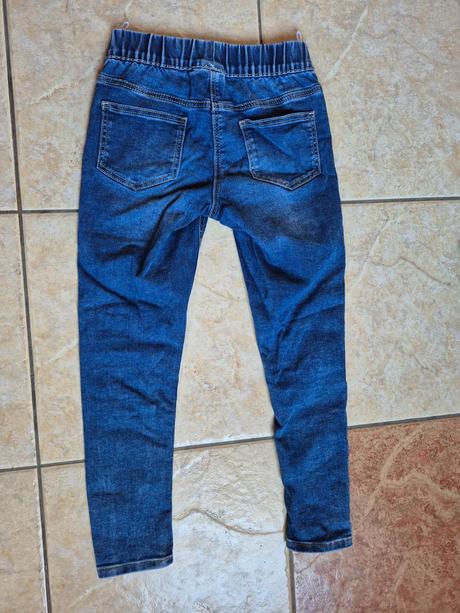 C&a dievčenské modré džínsy 128, american eagle,128