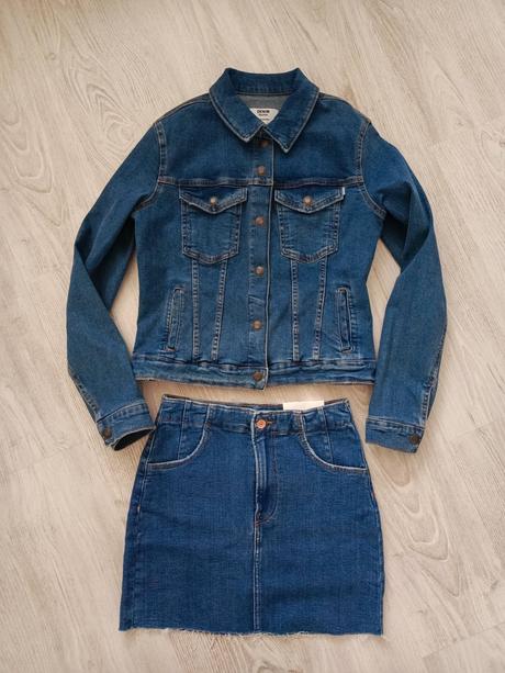 Denimova súprava bershka, bershka,s