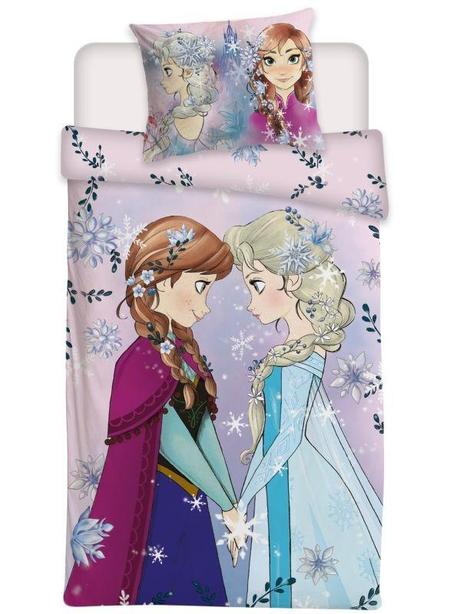 Obliečky do postieľky ľadové kráľovstvo, šírka (cm): 100,dĺžka (cm): 135