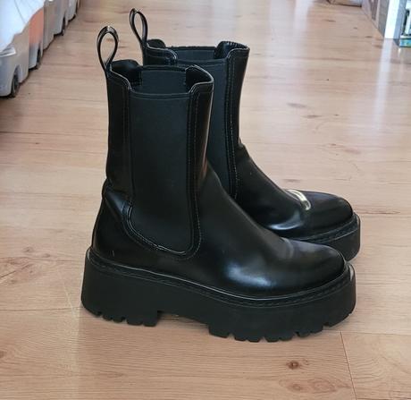 Členkové čižmy, h&m,37