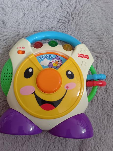 Rádio fisher price,