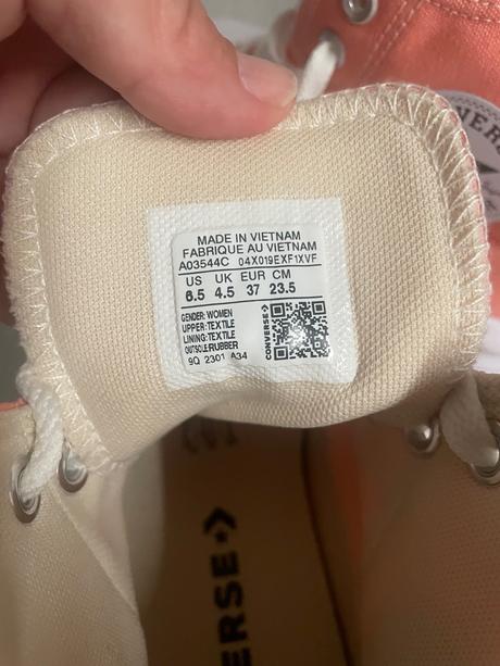 Platene tenisky, converse,36