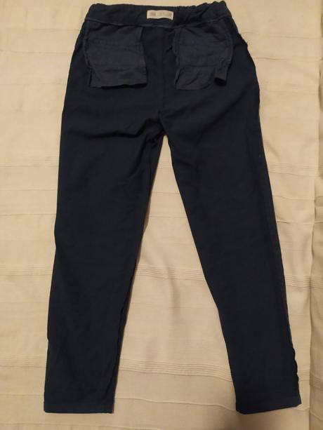 Plátené nohavice zn.zara 134cm/9r., zara,134