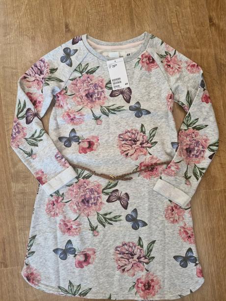 Šaty 122/128, h&m,122