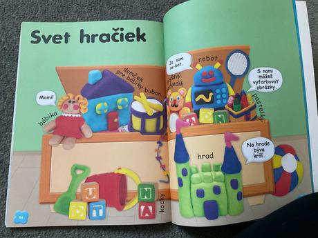 Play-doh obrázkový slovník - materská škola, 