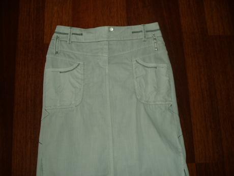Next riflová midi sukňa, next,s