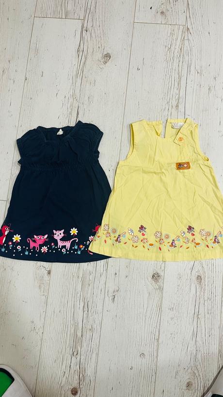 Šaty 74 2ks, h&m,74