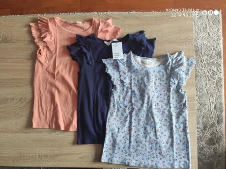 Elegantné tričká, h&m,140