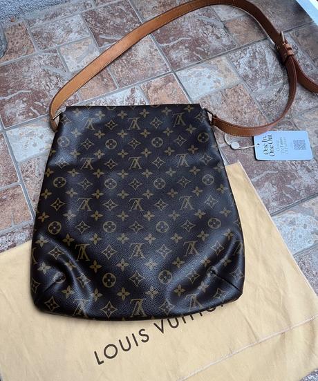 Louis vuitton musette salsa gm originál kabelka, louis vuitton