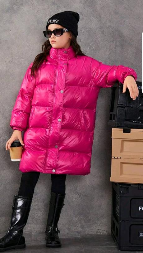 Vetrovkový kabát na zimu, 122 - 152