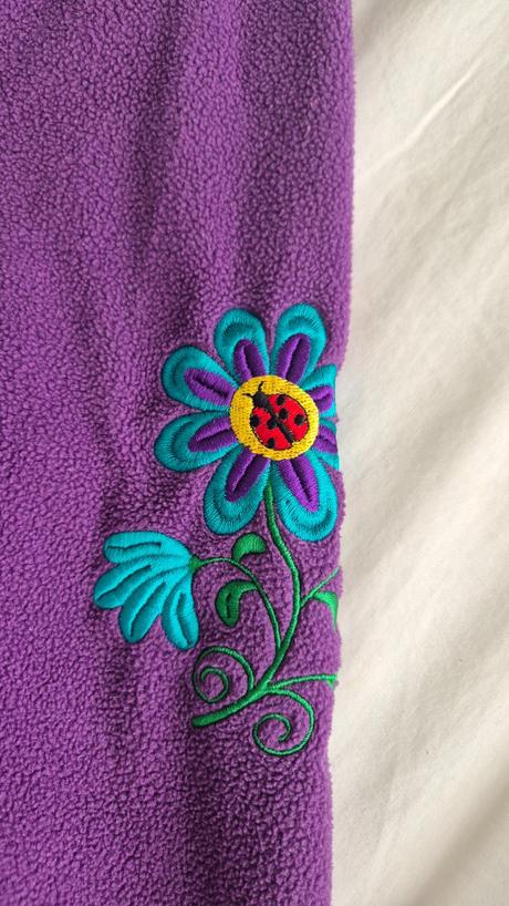 Nosicska bundicka/vesta fleece + sustiak velk.m la, ladybug