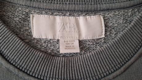Mikina volný strih, zara,134