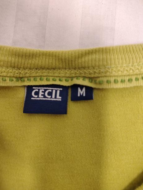Dámsky zelený top, cecil, m, m
