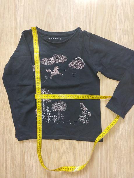 Tričká dlhý rukáv 122-128, 128