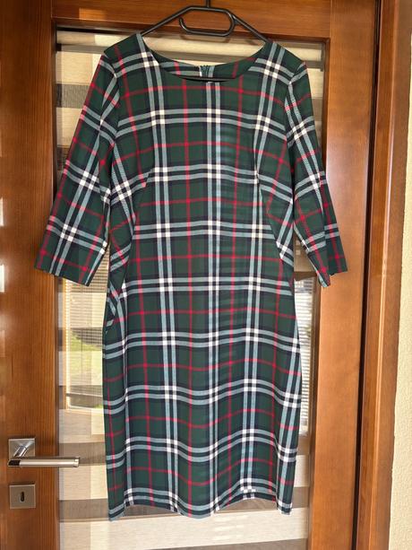 Kárované šaty - m, m