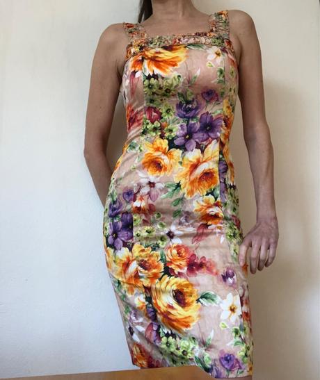 Kvetované šatôcky xs, xs