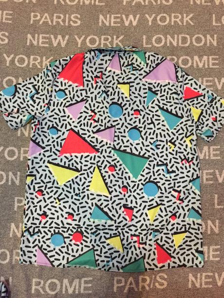 Pansky kostym havajska party 80/90 roky l,