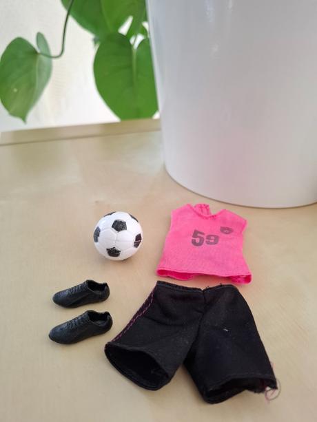 Barbie doplnky - futbalistka, 