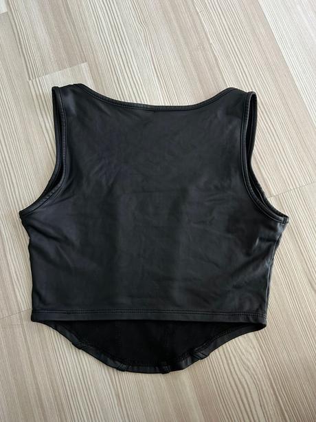 Korzetový crop top, xs