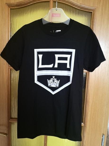 Nhl la kings logo graph pánske tričko veľkosť s, s