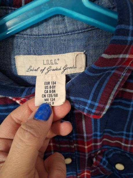 Chlapčenská košela, h&m,134