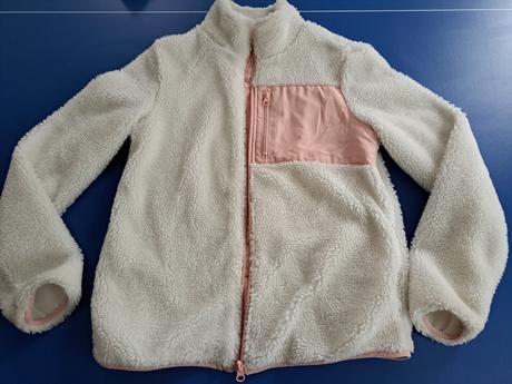 Mikina chlpatka, dvakrát oblečená 158-164, lupilu,158