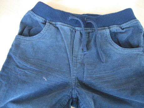 Tmavomodré menšestrákové nohavice, f&f,116