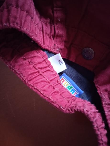 Nohavice zateplené 104, lupilu,104