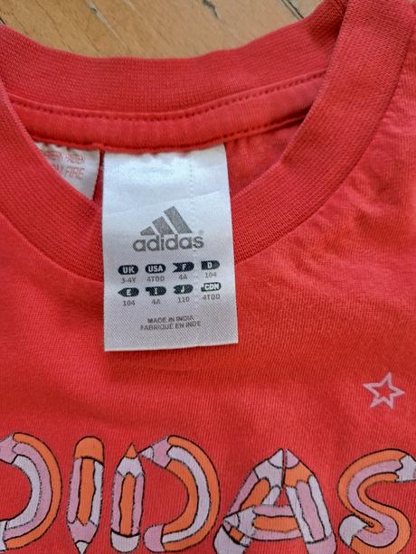 Tričko adidas, adidas,104
