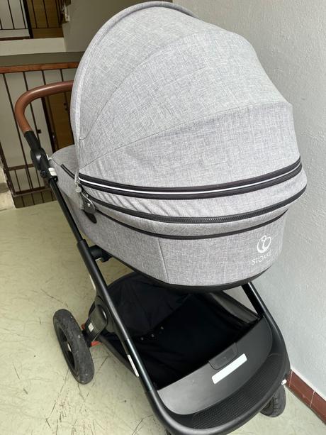 Kočiar stokke+ autosedačka joie, stokke,stokke trailz classic