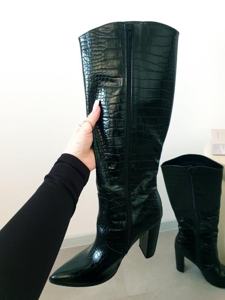 Čierne čižmy 40, 40