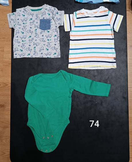 Balík oblečenia pre chlapčeka 100 ks, 68–80
