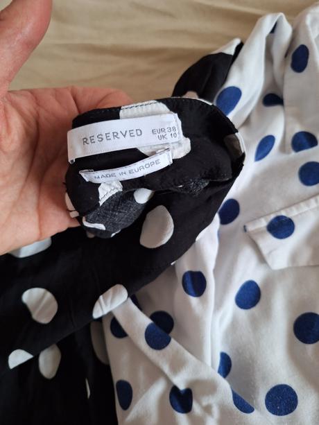 Bodkovane bluzky, reserved,38