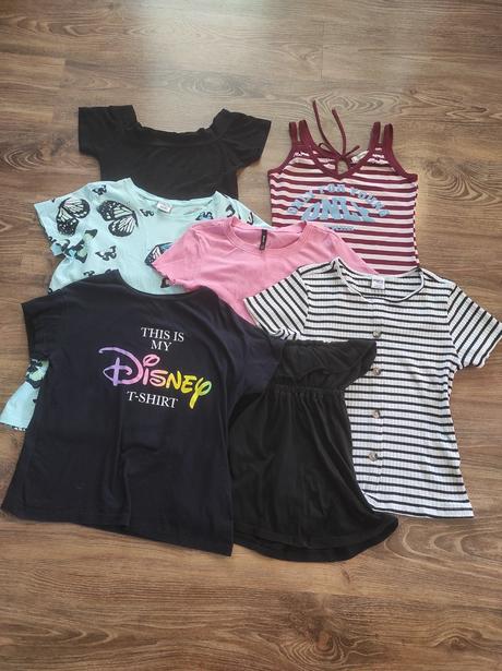 Predám 7 tričiek, xs